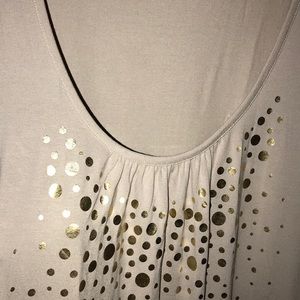 Tank fitted bottom loose waist dress